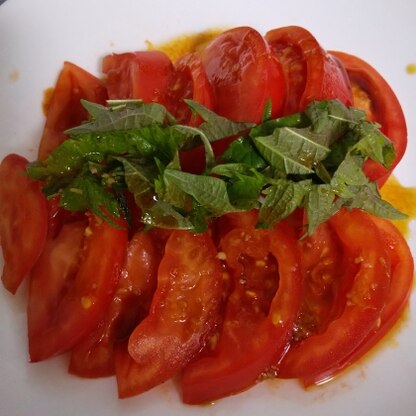 暑い日にぴったりなトマトレシピありがとうございます。めっちゃ美味しかったです(*^^*)
